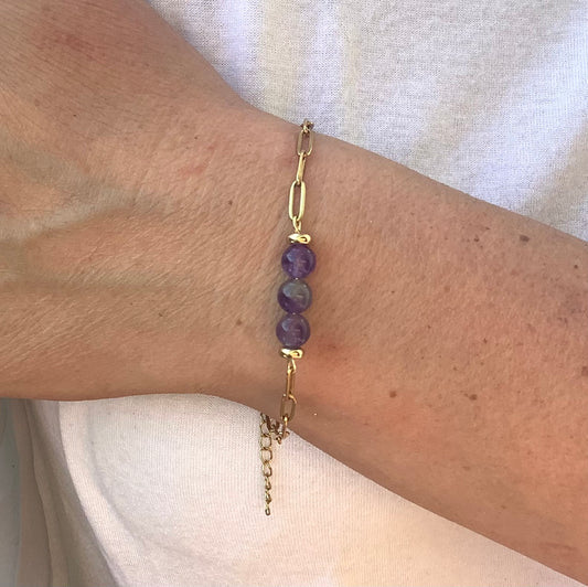 Bracelet 3 perles