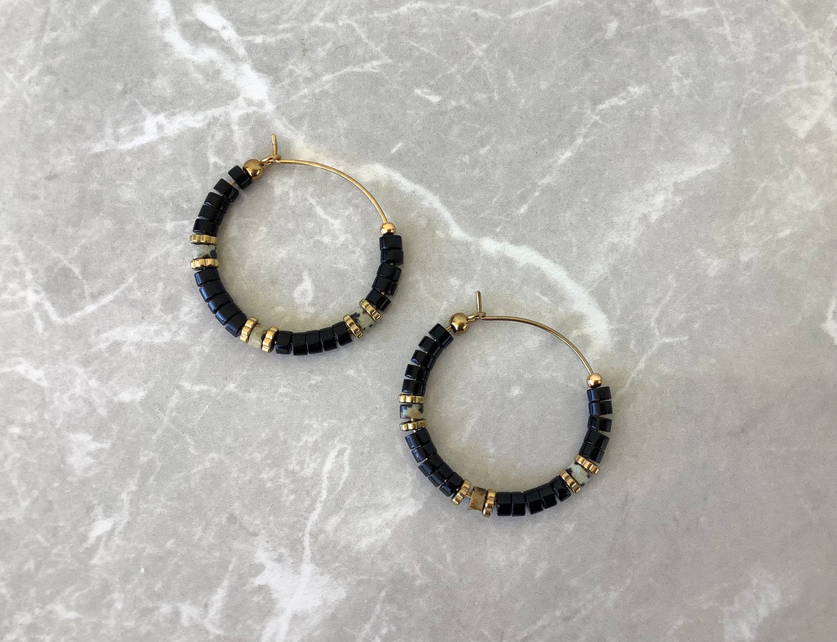 Créoles en Onyx